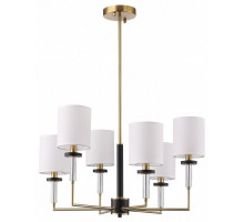 Люстра на штанге ST-Luce BLACK+BRASS SL1404.303.06