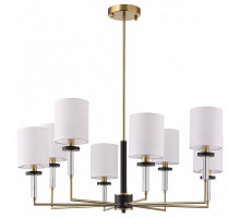Люстра на штанге ST-Luce BLACK+BRASS SL1404.303.08
