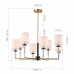 Люстра на штанге ST-Luce BLACK+BRASS SL1404.303.08