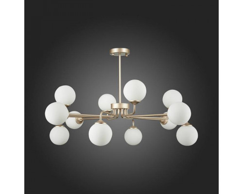 Люстра на штанге ST-Luce Redjino 12 ламп SLE106203-12